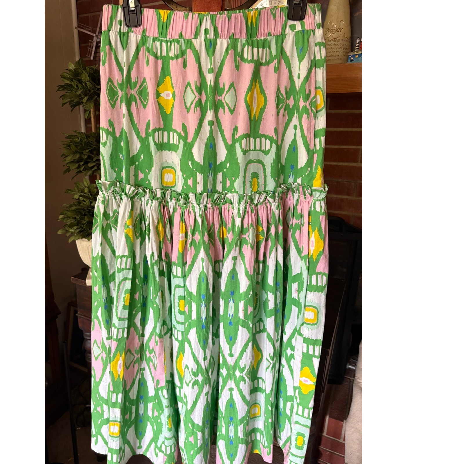 Sheridan French Ruffled Skirt Sz Medium